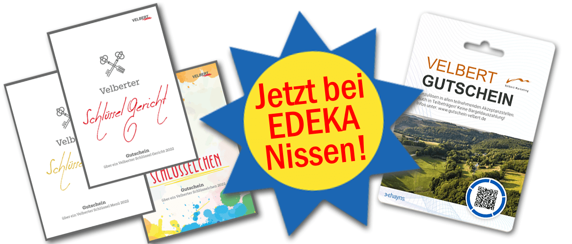 Velberter Schlüsselgericht und Stadtgutschein Velbert bei EDEKA Nissen Velberter Schlüsselgericht und Stadtgutschein Velbert bei EDEKA Nissen