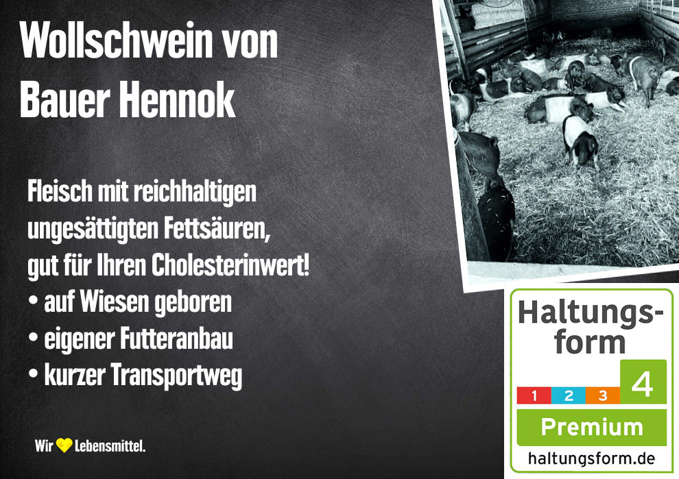 Wollschwein von Bauer Hennok